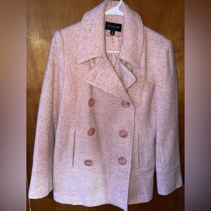 Light Pink Wool Coat